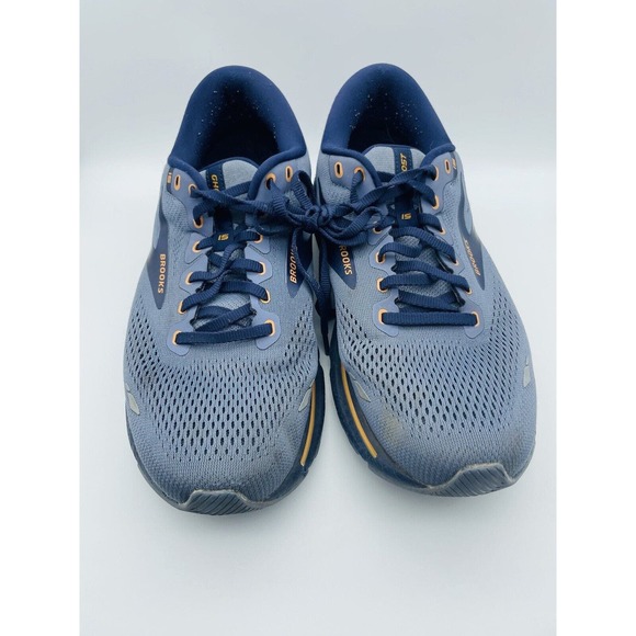 Brooks Mens Ghost 15 1103931D025 Blue Running Shoes Sneakers Size 10 2E